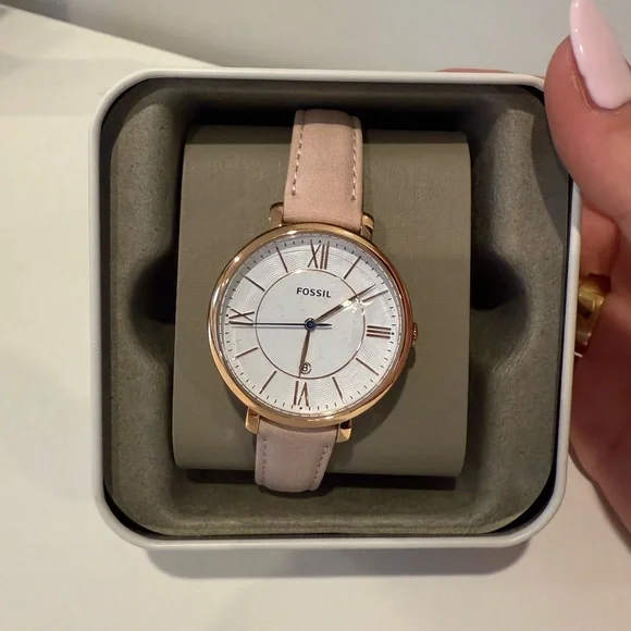 Fossil | Accessories | Fossil Jacqueline Threehand Date 